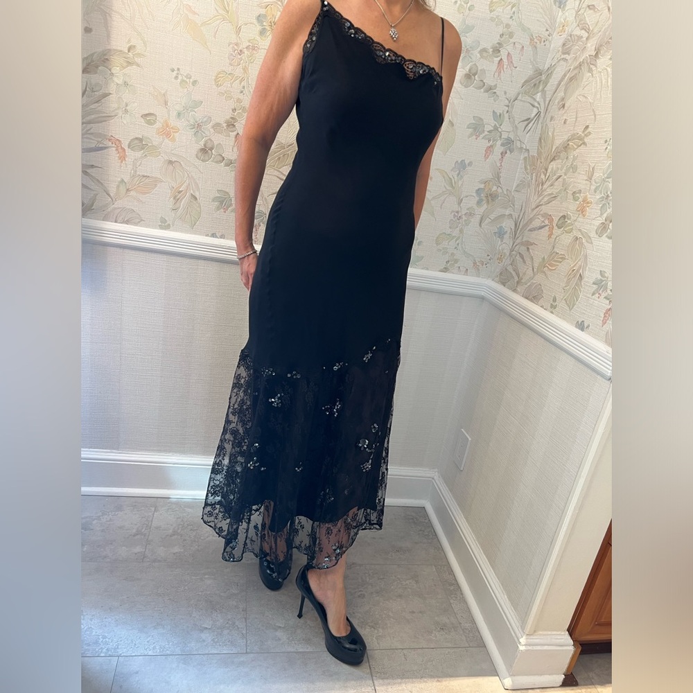 Betsey Johnson Sexy Maxi Dress size 12